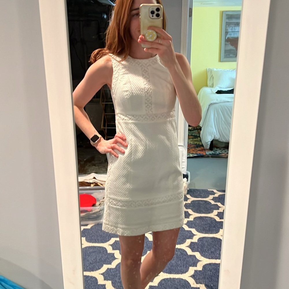 Lilly Pulitzer White Lace Dress 00 Bridal